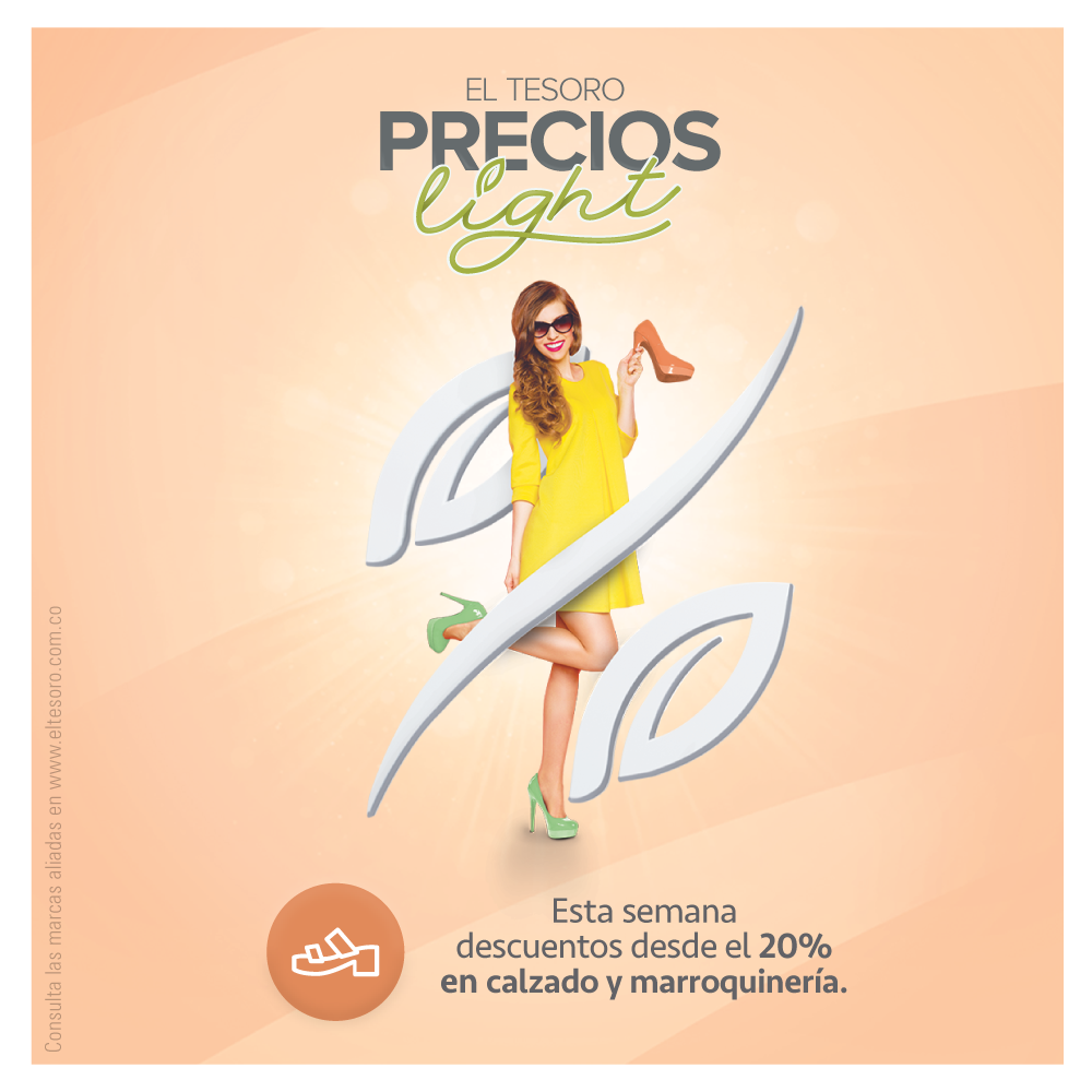 El_Tesoro's tweet photo. Mañana vuelven los #precioslight a @El_Tesoro. No te pierdas los mejores descuentos en calzado. https://t.co/PVGrL3pbvd