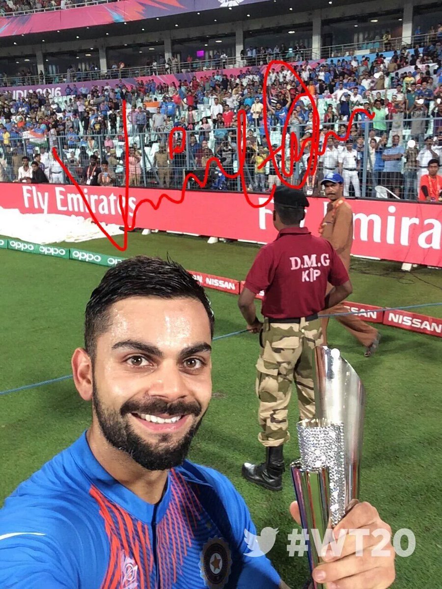 Virat Kohli (@imvkohli) on Twitter photo Thank you for the positive energy & wishes. To do it in front of my idol <a href="/sachin_rt/">Sachin Tendulkar</a> feels surreal. #Grateful Thank you for the positive energy & wishes. To do it in front of my idol <a href="/sachin_rt/">Sachin Tendulkar</a> feels surreal. #Grateful