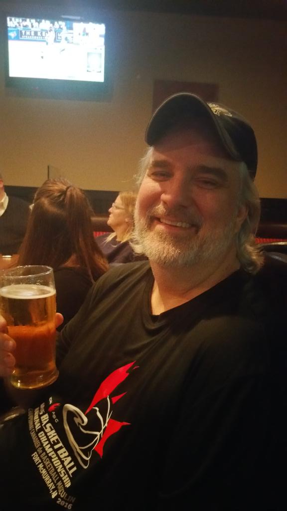 ACAC_Sport's tweet photo. A well-deserved cold one after winning a National Champ!  This guy can coach! @naitooks @ACAC_Sport #CCAAMBB2016 https://t.co/Cw1fhFpRym