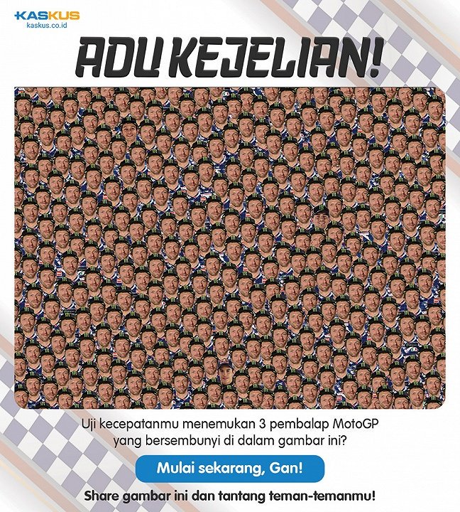 boenkGANDHA's tweet photo. Oo oow siapa dia?? Ayoo tebak 3 pembalap MotoGP di gambar ini.. Cc: @kaskus https://t.co/DjZTjhyu7B