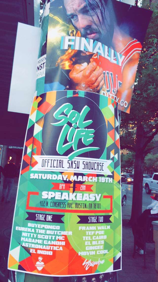 solcollective_'s tweet photo. Finally...doors are open! #SolLifeSXSW #SXSW @SpeakeasyAustin 👌🏾 https://t.co/DWE4jF32k3