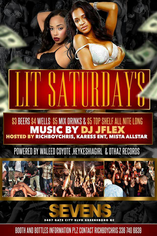 RICHBOY237's tweet photo. STUDIO7'S 3407 GATE CITY BLVD GREENSBORO NC. ALL LADLES FREE TIL 12 &amp; FELLAS $5 B4 11:30 NO ID NO ENTRY https://t.co/n2eWESUZ03