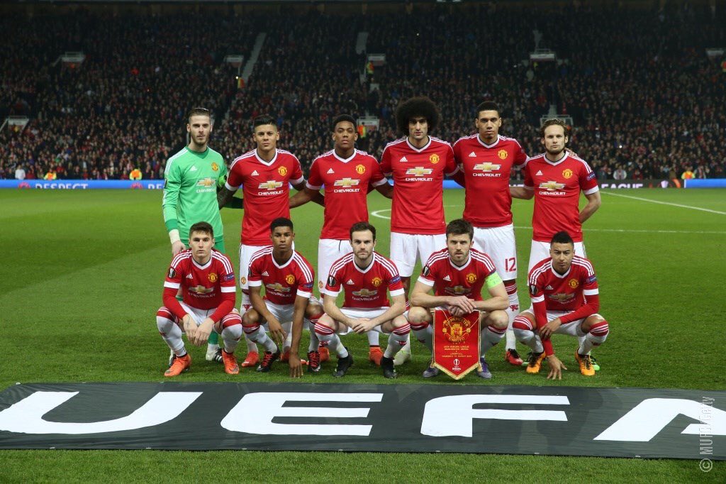 RedDevils___'s tweet photo. A weakened MUFC starting 11 from the midweek European game https://t.co/1VWUAnjNt2