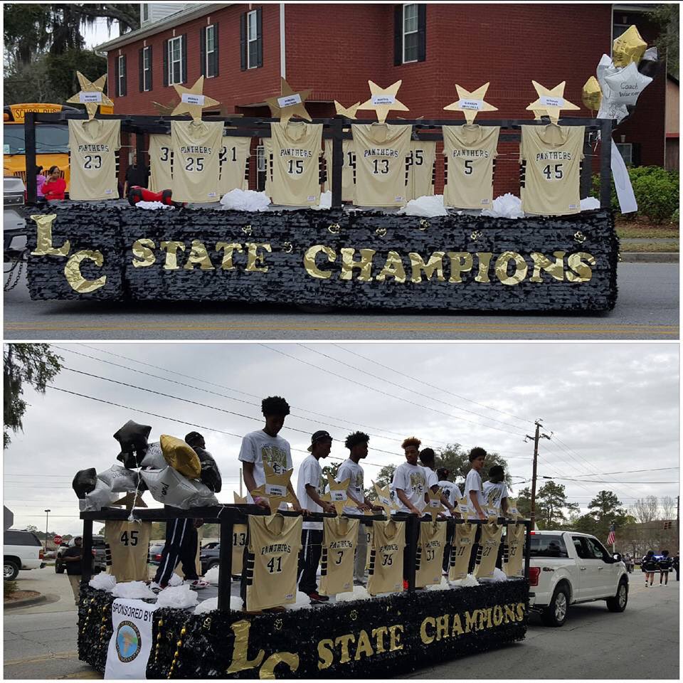 Supt_LCSS's tweet image. #PanthersNation #StateChamps2016 🏀