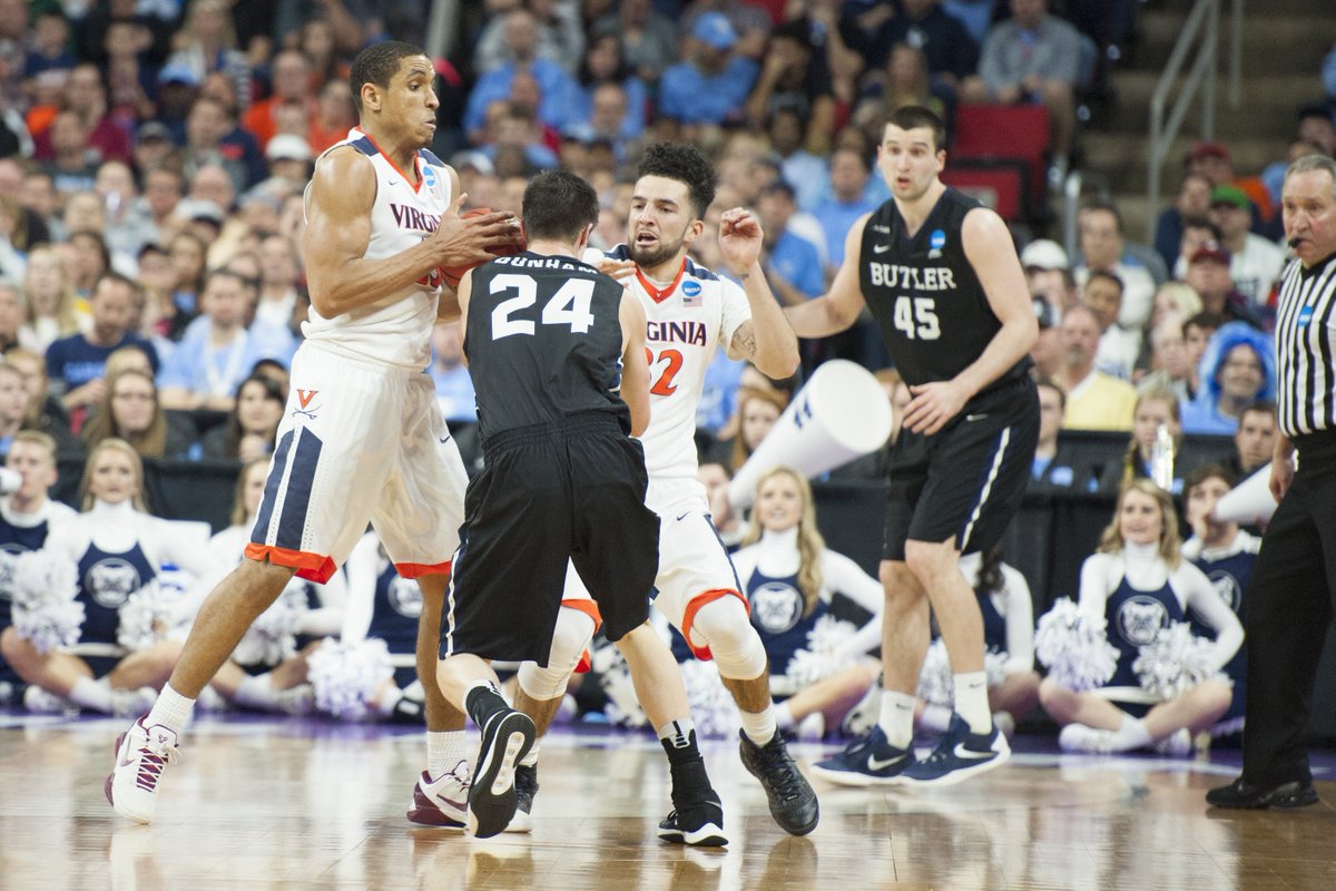 CavDailyPhoto's tweet photo. Photo Album: @UVAMensHoops defeat Butler, 77-69, and head to #Sweet16: https://t.co/17pM6HuMMJ #MarchMadness https://t.co/M1ZN0bOu4r