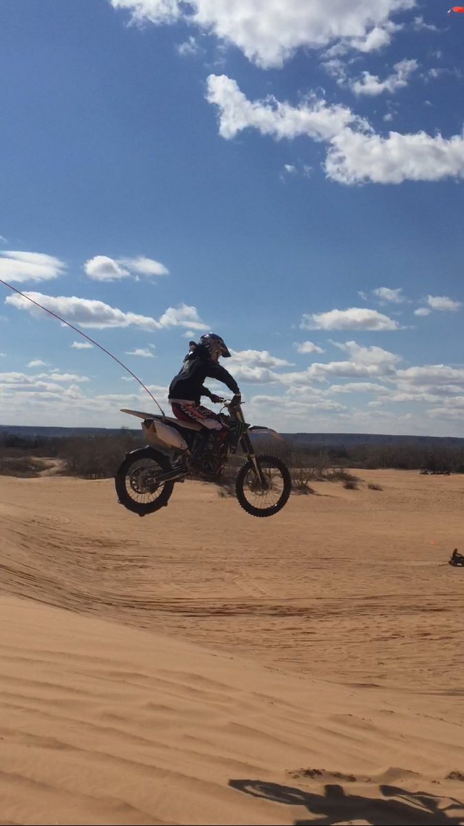 Codykgrubb's tweet photo. Dunes 2k16 #backbreak #hesslikestorun https://t.co/PH8rCKgIEB