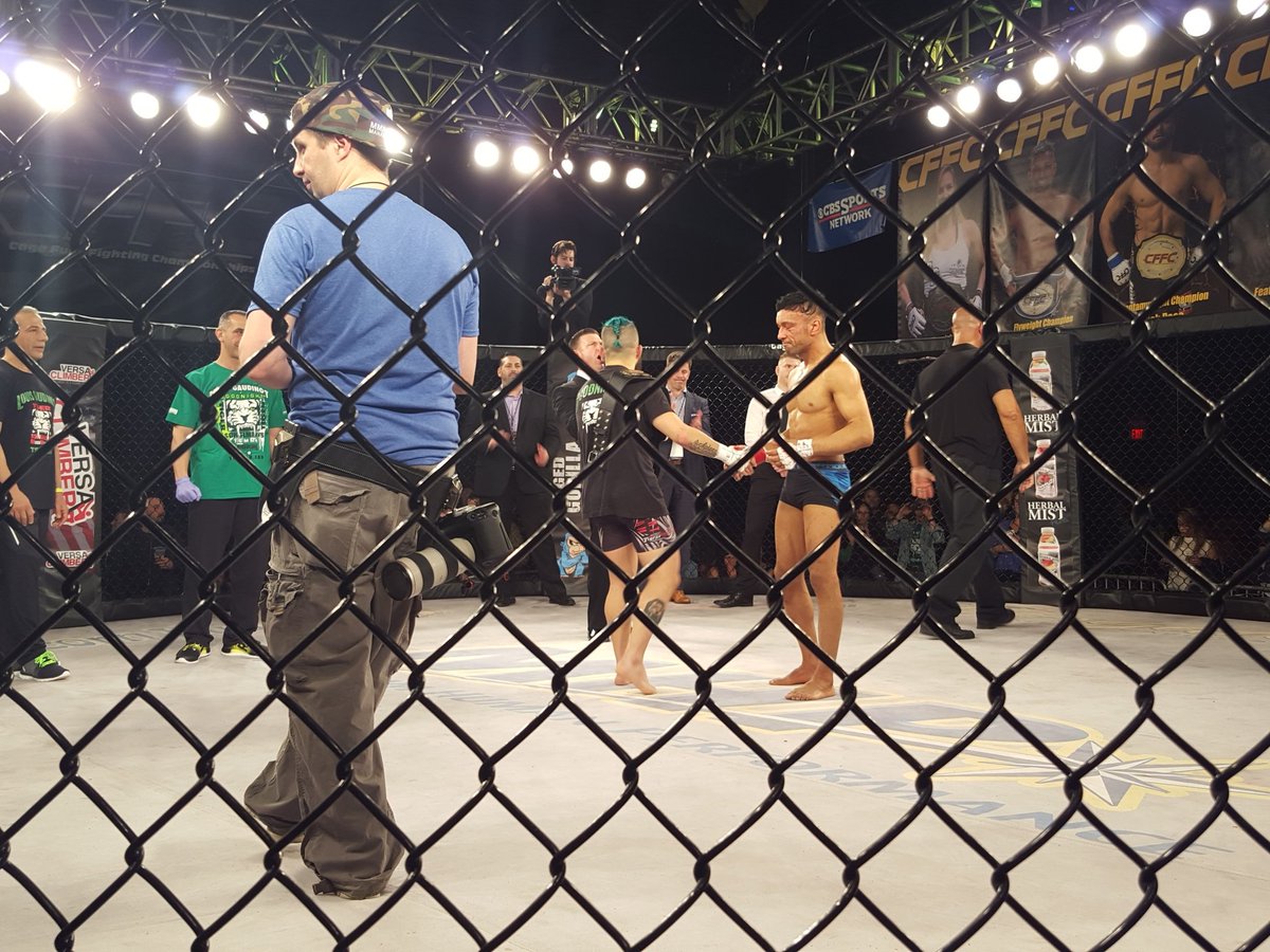SteveSPORTTalk1's tweet photo. Winner and new @CFFCMMA Flyweight Champion @LouGaudinotUFC #CFFC57 https://t.co/lj0YXHijOj