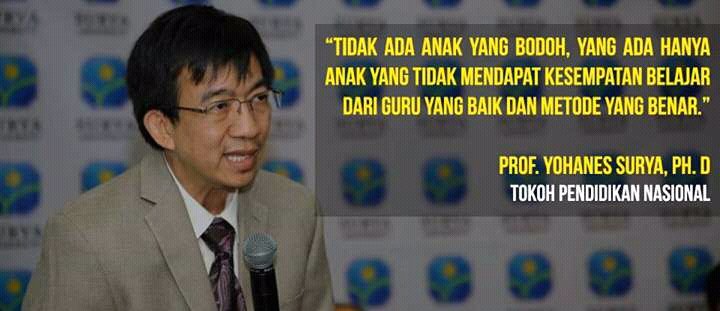 ismocnews's tweet photo. Nice Quote from @yohanessurya1 #ISMOC #quote #quoteoftheday @YoungPeopleID @TechnoSurya @kongresanak https://t.co/eYzvsvznoD
