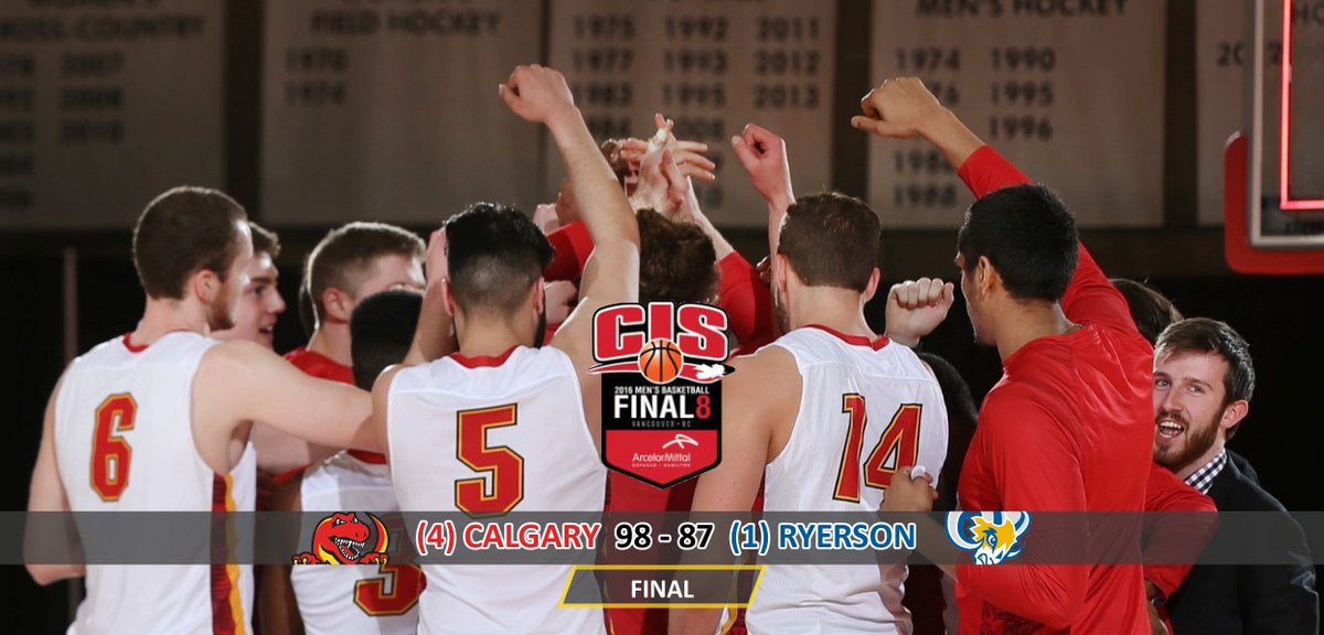 CanadaWest's tweet image. #CWbball: For the 1st time in 50 years the @UCDinos are headed to the national final! #CISFinal8