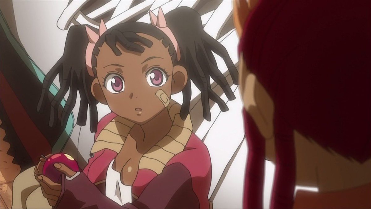 venecia on Twitter: "Black girl anime characters are so lovely and