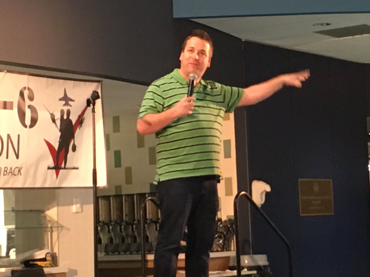 MillikenStrong's tweet photo. Way to start off with a  hilarious set, @MartyCaproni! Thanks for your support! #HonorGlenn https://t.co/wQwhamWfwA