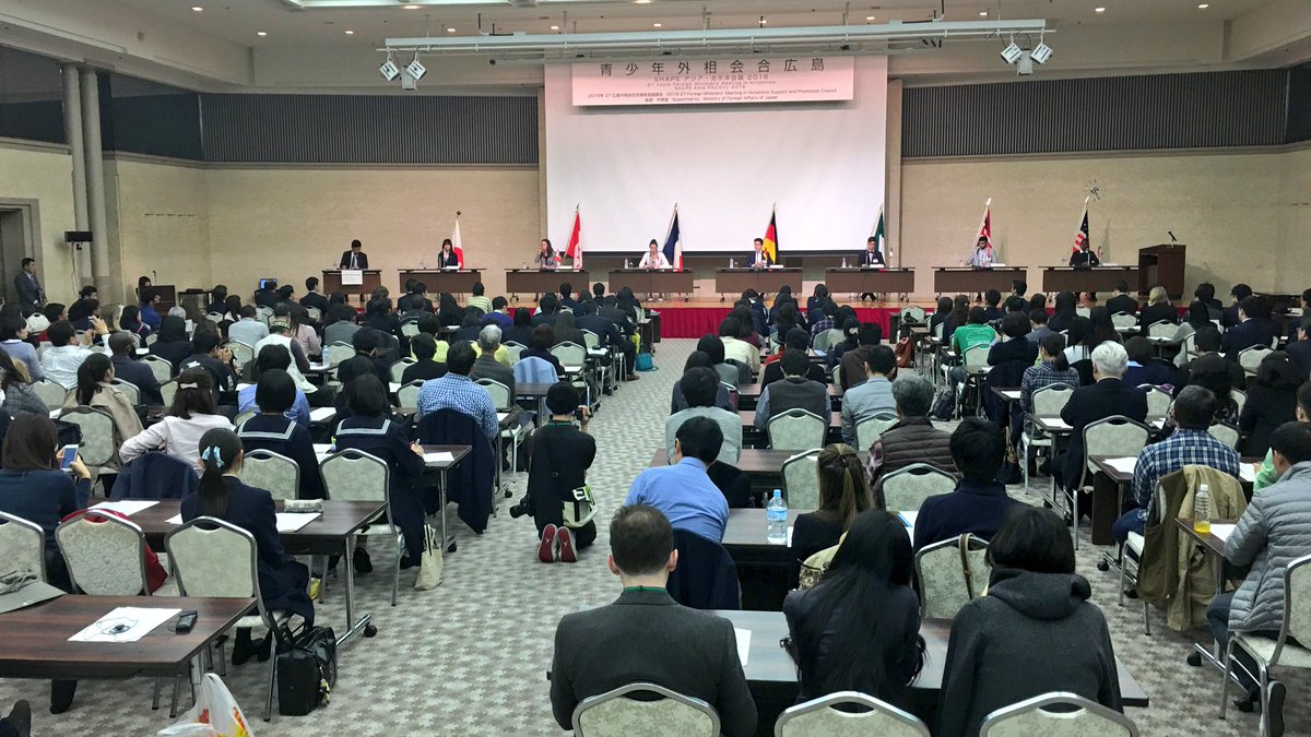 GlobalShapersHK's tweet photo. Hiroshima declaration and panel discussion with delegates from G7 Youth Foreign Ministers' Meeting #shapehiroshima https://t.co/4UE1F9PH09