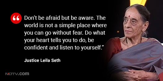 ndtv's tweet photo. Justice Leila Seth at #WomenOfWorth Conclave on #InternationalWomensDay 

Live updates: https://t.co/iH7JfWuJYV https://t.co/DxoIUGZ04V