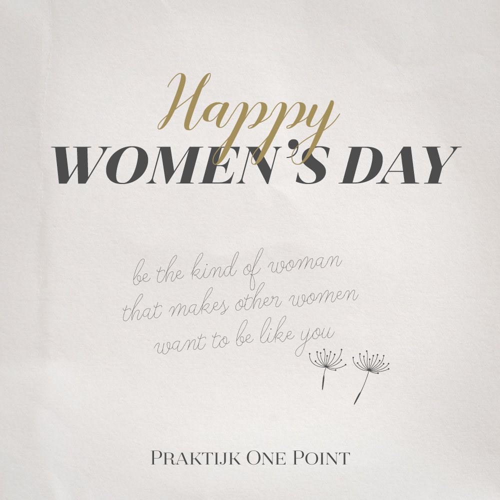 SalonOnePoint's tweet image. #WomensDay2016