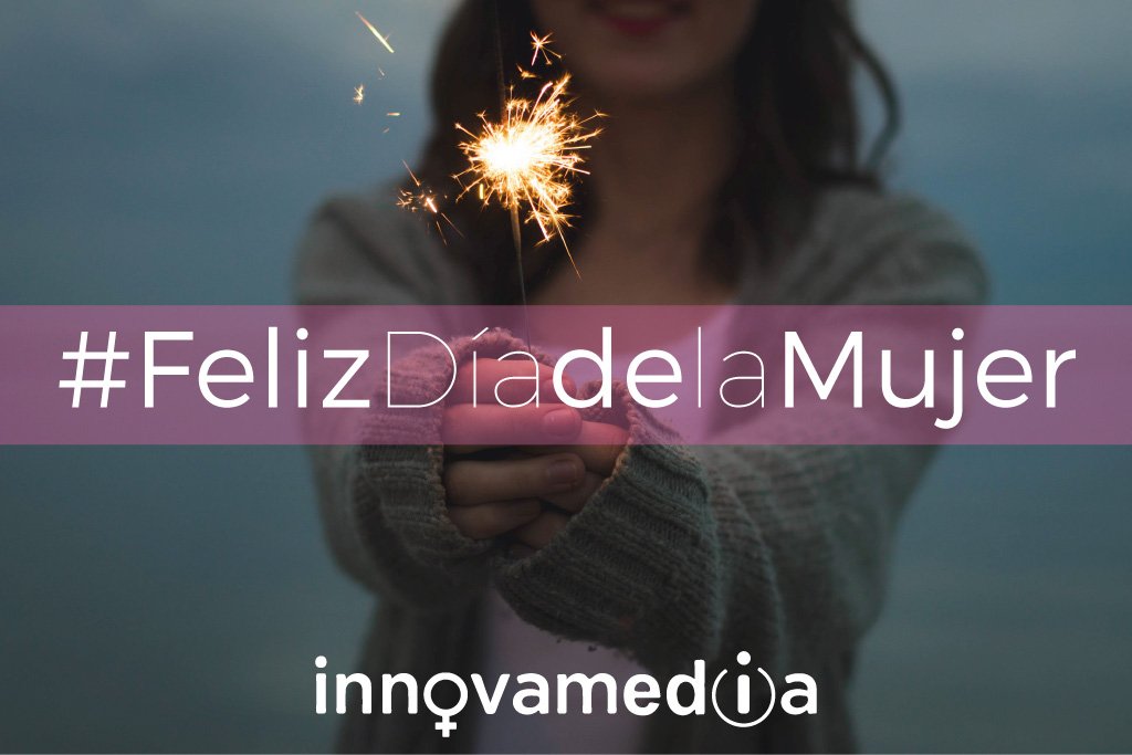 Innovamediamkt's tweet photo. #FelizDíaDeLaMujer Esperemos que pronto este día sea solo para celebrar que ya no hay nada que reivindicar ♀ https://t.co/y2bcHtxIDM