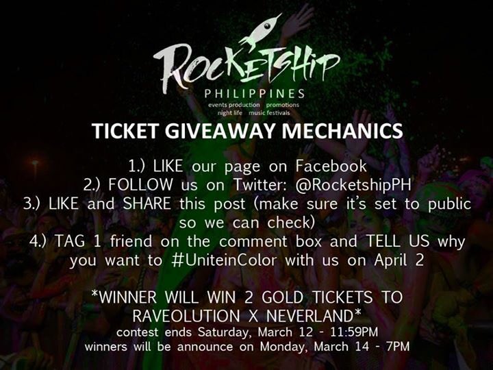 RocketshipPH's tweet photo. Mechanics is up! Good luck, dreamchasers and raveolutionaries! 🚀 https://t.co/MaFvCTBPO2 https://t.co/5zRY26tyug