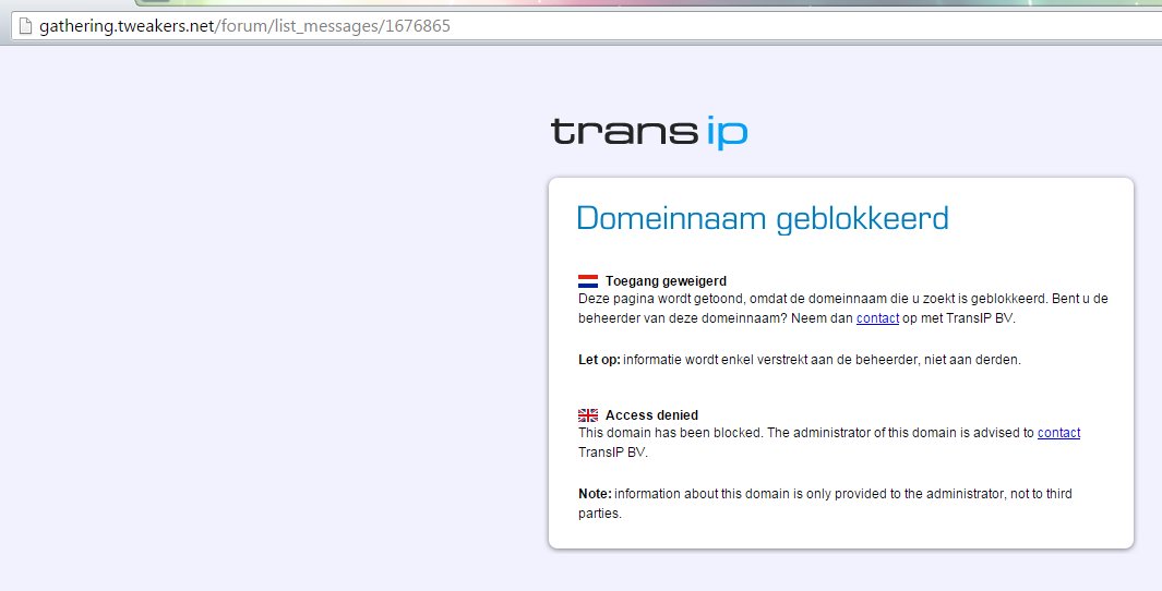 bgmeek's tweet photo. @tweakers Ik krijg deze melding, eerder had ik dns issues met de site. https://t.co/NP4UlYCZ32