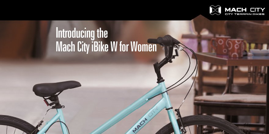 mach city ibike woman