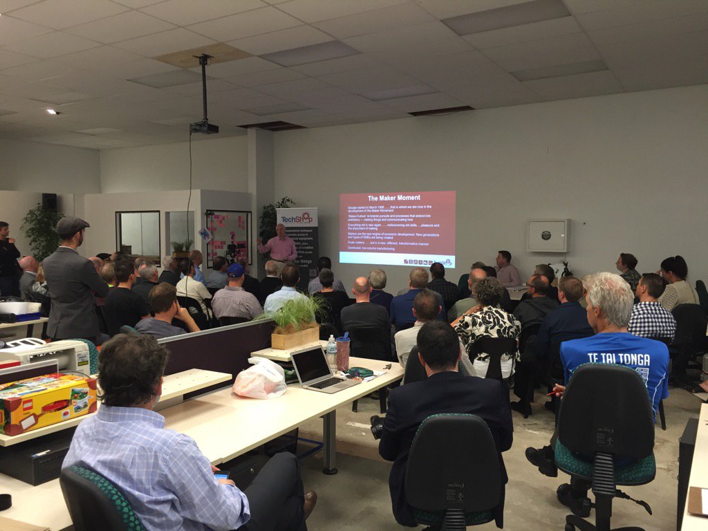 bhollandnz's tweet image. Great to see @techshop in Lower Hutt at the old @LightningLab #LLMfg space