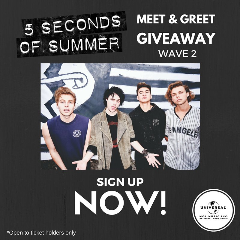 UMG_PH's tweet photo. The e-mail for the 2nd wave of Meet &amp; Greet Giveaway is sent! Did you get it? #MCAx5SOSMnG https://t.co/XUHMzohPdC