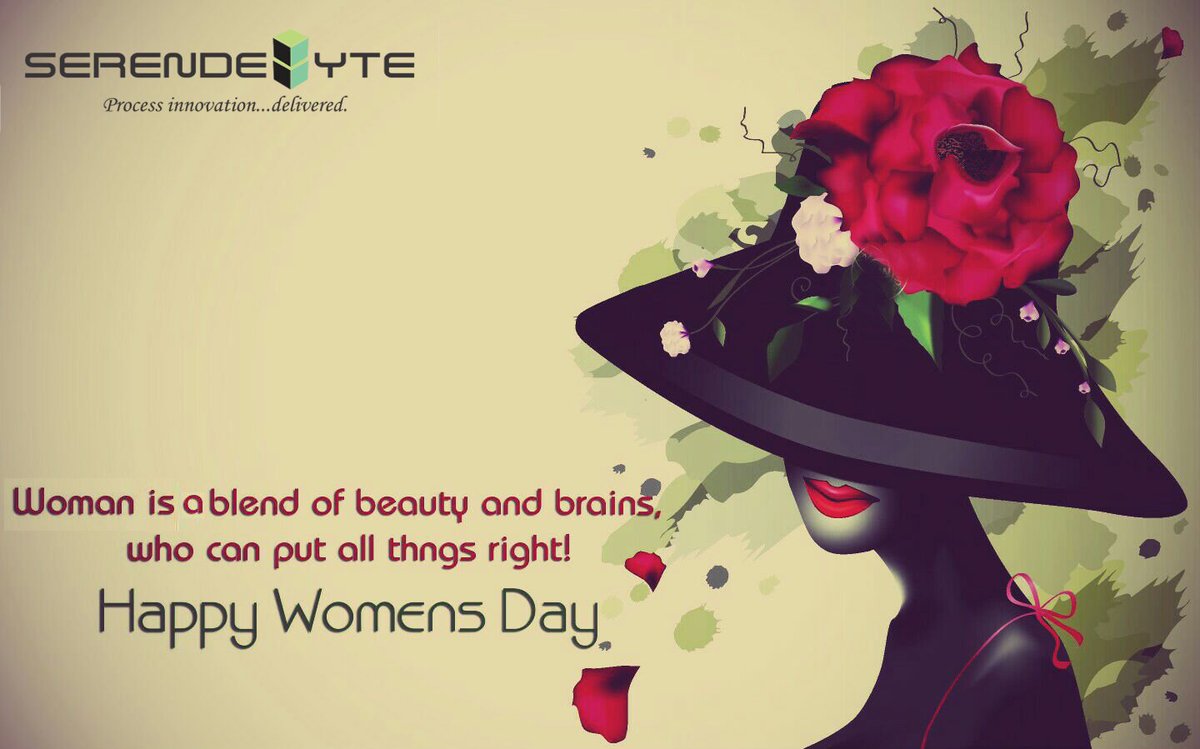 SerendebyteInc's tweet photo. The #Serendebyte family sends #InternationalWomensDay wishes to all the wonderful women out there. https://t.co/irMHZlQh3D