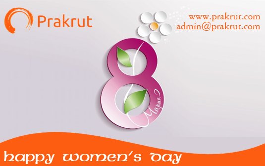 PrakrutSoftware's tweet image. Team #Prakrut wishes a Very Happy Women&apos;s Day to all the Lovely Ladies out there! :)