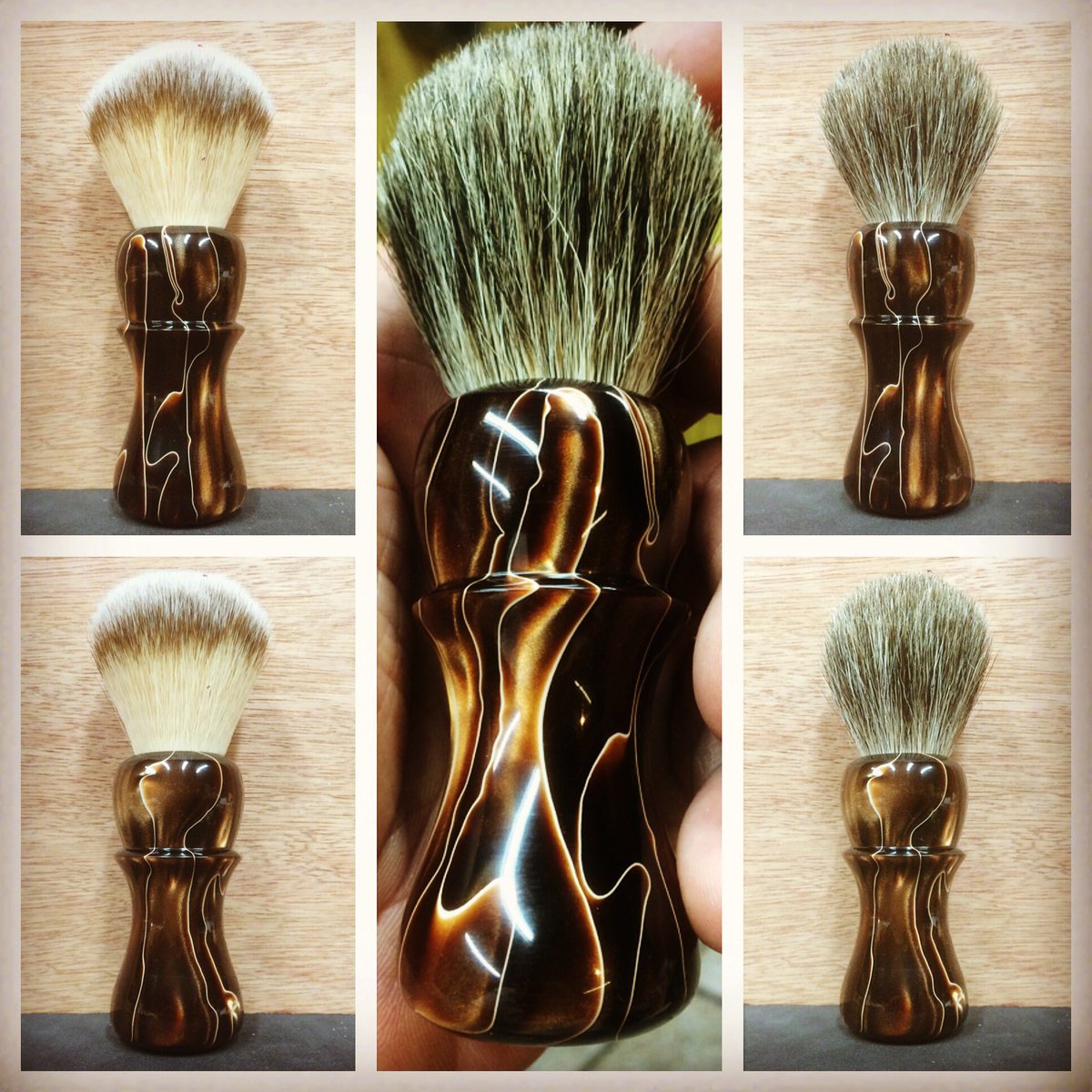 leofrilot's tweet photo. RootBeer Float https://t.co/SQI32ZwXxu #shave #brush #soapbrush #badger #wetshave #mensgift #ladygift #unique #gift https://t.co/rTSWtajQxu