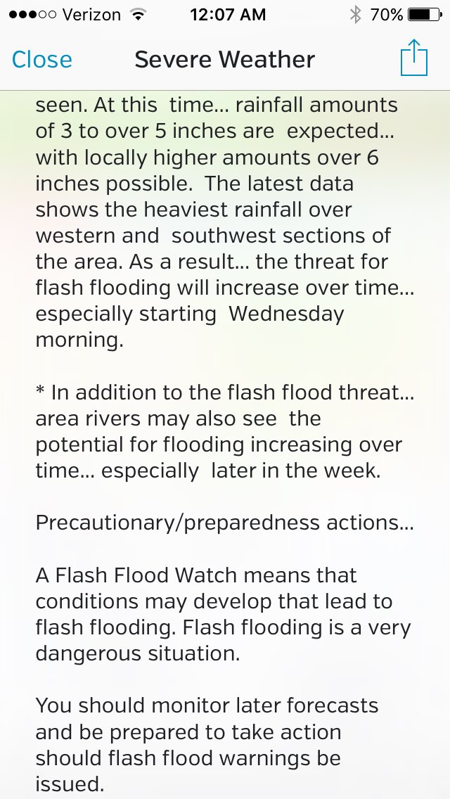 PSOzarks's tweet photo. The rain should be here by morning be aware of the forecast! https://t.co/Zb4KGCJQst