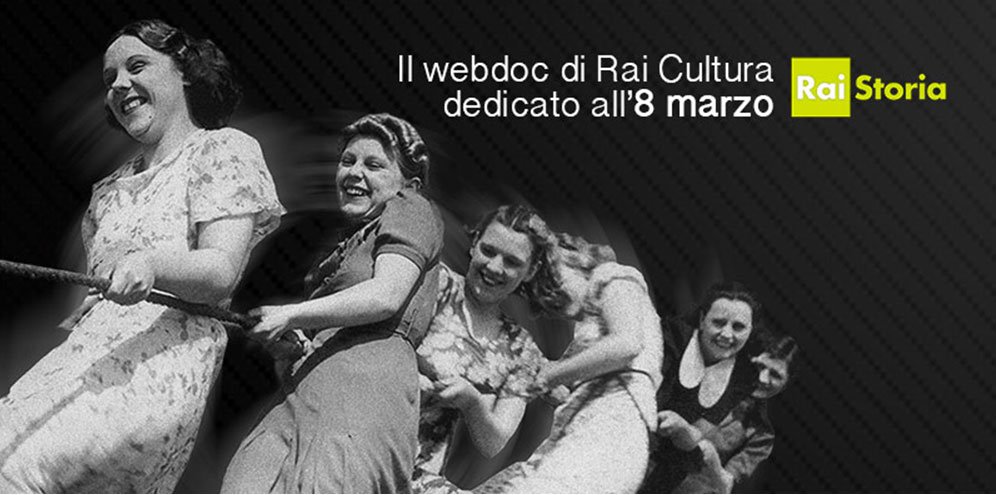 RaiStoria's tweet photo. Buon #8marzo! Guarda il WebDoc di @RaiCultura per #Giornata Internazionale della #Donna! https://t.co/4vMw7r9qzv https://t.co/5GxDpzhIh7