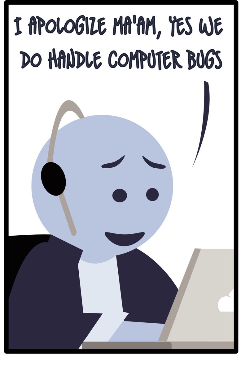 snbcomics's tweet photo. 107. Blue Screen of Death https://t.co/fS1eGueDty https://t.co/ikbiaKolA7