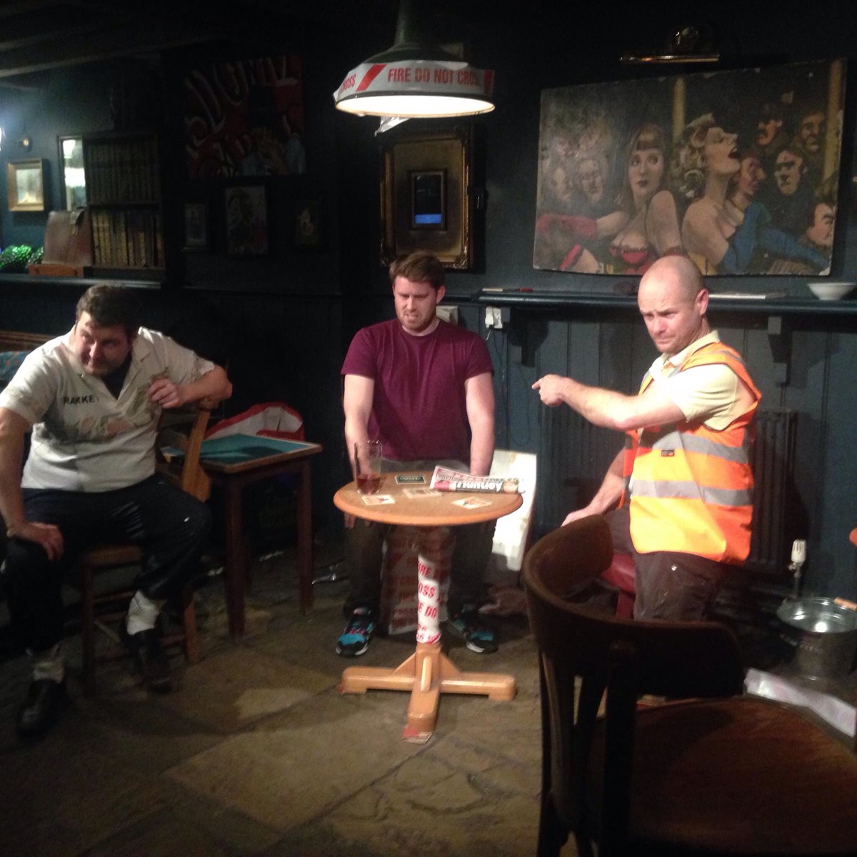 Dress rehearsal late last night, we are getting excited! Have you got your tickets? More info at the Lansdown!