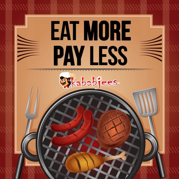 Kababjees_rest's tweet photo. Make your Tuesday a worth while, avail discounts at kababjees to fullfilll your cravings while paying less! https://t.co/JciqA7h0CT