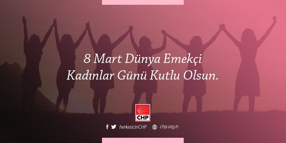 herkesicinCHP's tweet photo. #KadınlarGünü https://t.co/D9ohegXJoB
