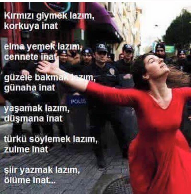 Diren_Raz_iye's tweet photo. KADININ HİSSETTİKLERİ
KIRMIZI GİYMEK LAZIM KORKUYA İNAT
AKEPENİN DEDİKLERİ
HAMİLE SOKAĞA ÇIKMAYIN
KAHKAHA ATMAYIN
.. https://t.co/lNk35xReFq