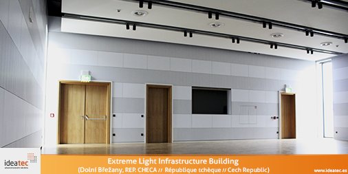 Ideatec_FR's tweet photo. #PROJET | Installation du #Ideacustic dans la salle de conférence de Extreme Light https://t.co/T2dkxahbtU https://t.co/aQaVlqzJft