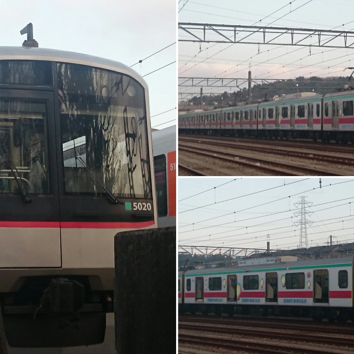 OER2052F's tweet photo. 5120Fが入庫してきた！さすが組み込み新車が混ざってるだけあって輝きが全然違う。#長津田検車区 #5120F https://t.co/qCcK82h0tP