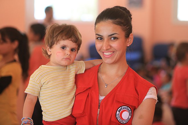 Alles Gute zum #Weltfrauentag! Respekt für die mutigen Helferinnen in #Syrien und allen Krisenregionen.