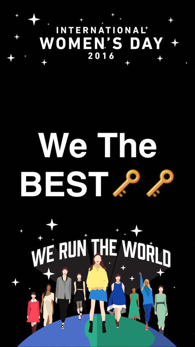EjShala's tweet photo. #HappyInternationalWomensDay #WeRunTheWorld #WeTheBest LOVE YOUU❤️❤️ https://t.co/CdXQMN40ey