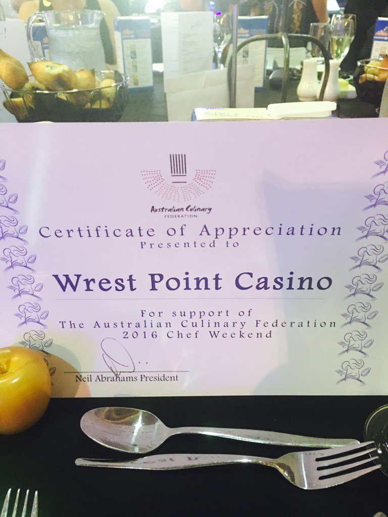 chef_ak's tweet photo. Thank you #wrest point https://t.co/WnixcddutS