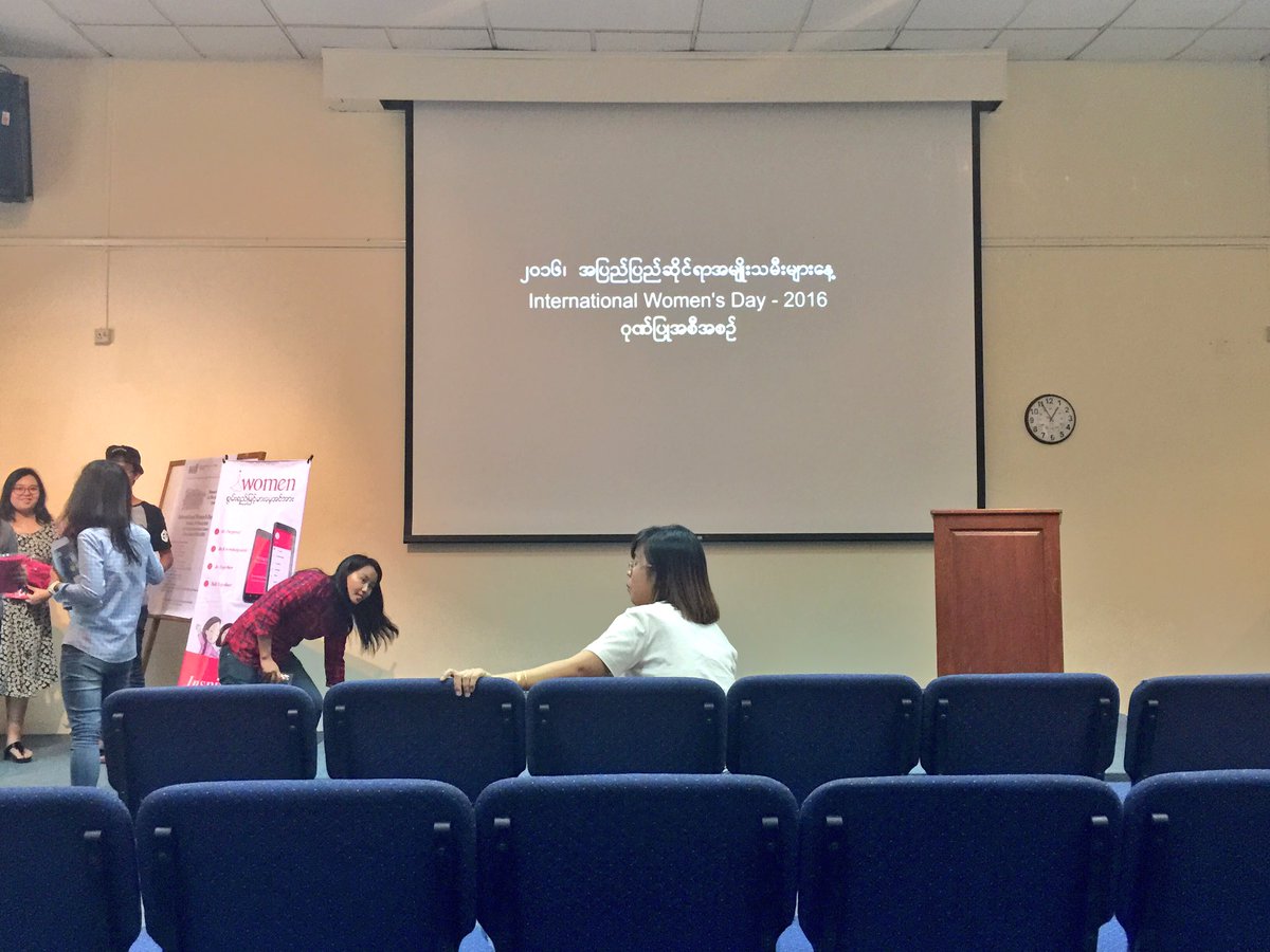 GeekGirlsMM's tweet photo. Celebrated Int'l Women's Day &amp; shared our her-story at at American Center #iwd2016 #InternationalWomensDay https://t.co/n2WigCKChC