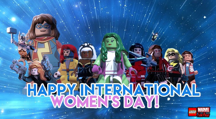 LEGOMarvelFans's tweet photo. #HappyInternationalWomensDay! Today we celebrate the #WomenOfMarvel! Who is your favourite #Marvel heroine? https://t.co/BJePQlukqP