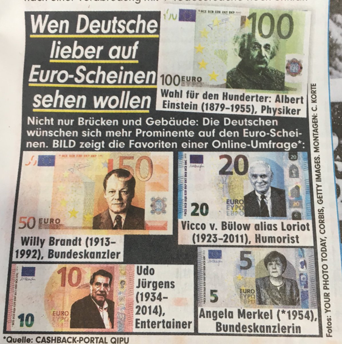 WAinetter's tweet photo. Die Deutschen wünschen sich einen Österreicher auf dem 10-Euro-Schein. #UdoForever 😀 (via @BILD) https://t.co/h5k0MILXX2