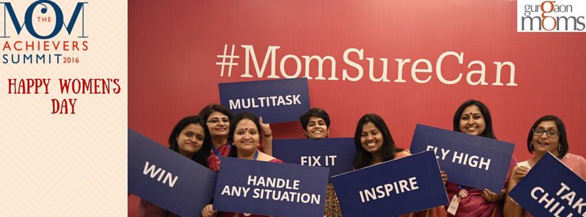 GurgaonMoms's tweet photo. This women's day, let us resolve to #breakthetemplate because #momsurecan and we are #StrongToTheBone https://t.co/vMCVTKetVN