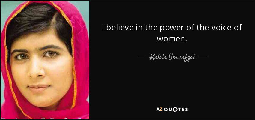 Spoke_app's tweet photo. Happy International Womens Day! Malala says it best! Have a voice! #InternationalWomensDay 

#GetSpoke https://t.co/u7gp9xWUHr