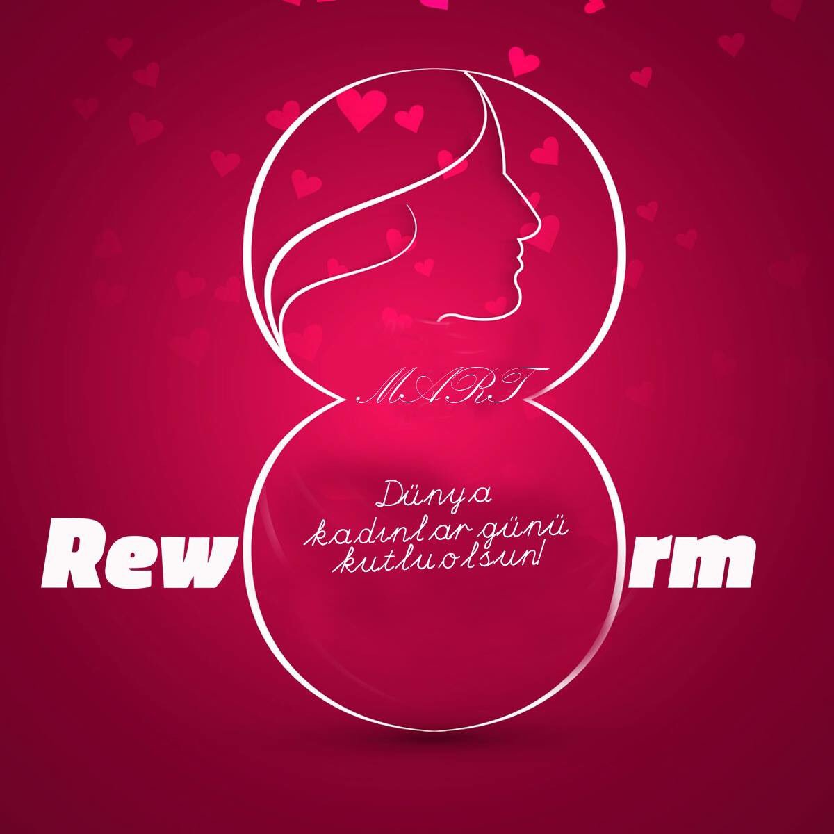 Reworm's tweet photo. 8 Mart Dünya Kadınlar Günü Kutlu olsun! #reworm https://t.co/z1Fn11kcPd