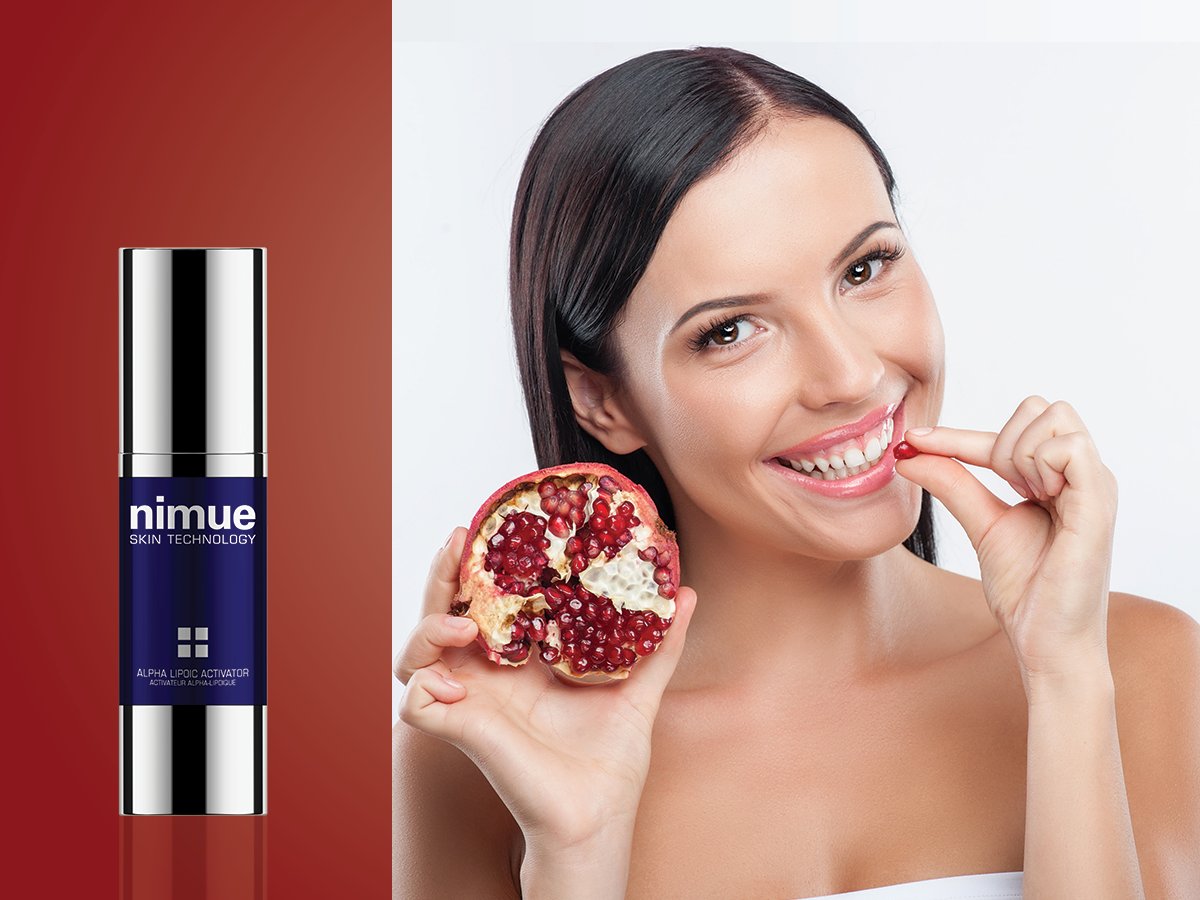 NimueSkinInt's tweet image. Add Pomegranates to your diet for great skin results &amp;amp; combine it with Alpha Lipoic Activator for #doubleprotection.