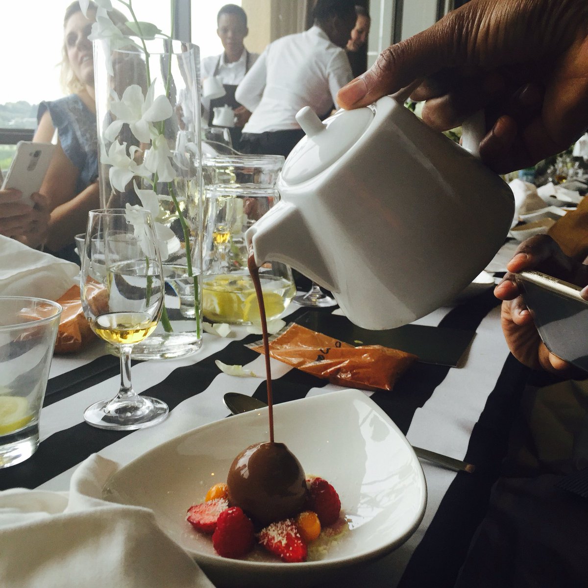 GlamFoodieZA's tweet photo. A BIG THANK YOU to @tsogosun for the lovely treats this afternoon - it was amazeballs! https://t.co/NdEjWSNgNL