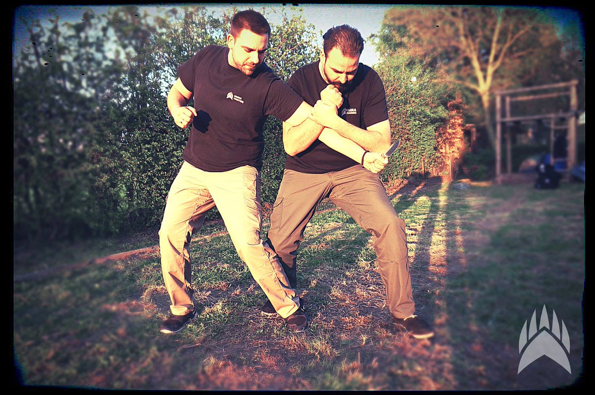 Training with my brother...