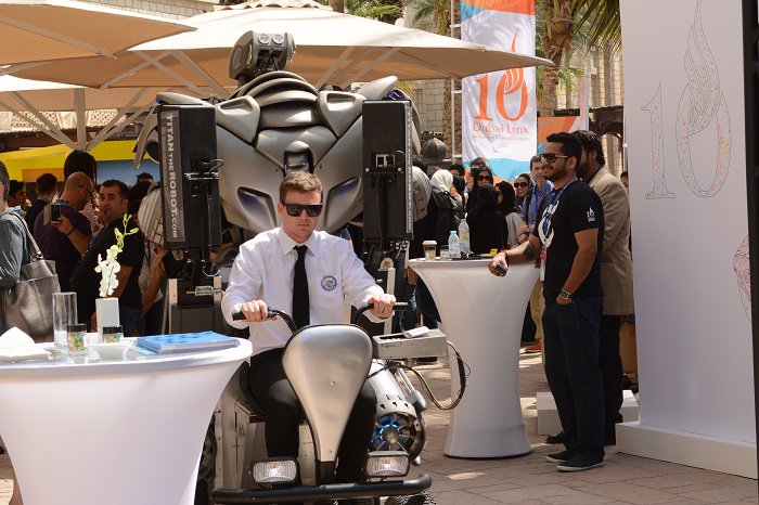 TITANtheROBOT's tweet photo. Alright I am heading back it was fun to be @DubaiLynx https://t.co/doLzDD0lIp