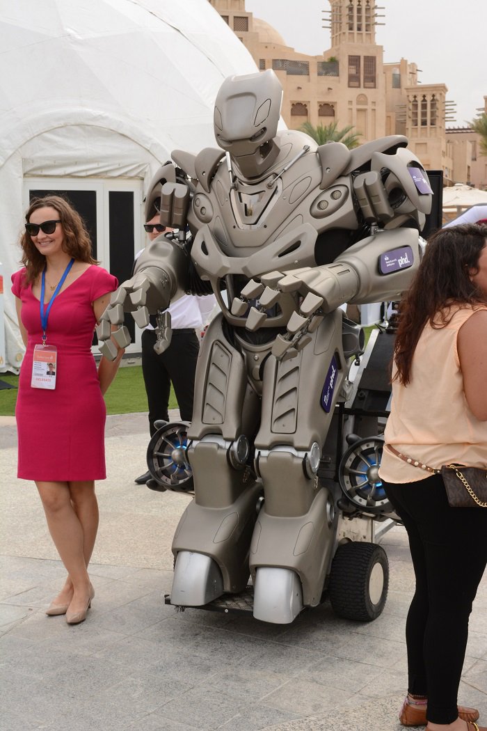TITANtheROBOT's tweet photo. Alright I am heading back it was fun to be @DubaiLynx https://t.co/doLzDD0lIp